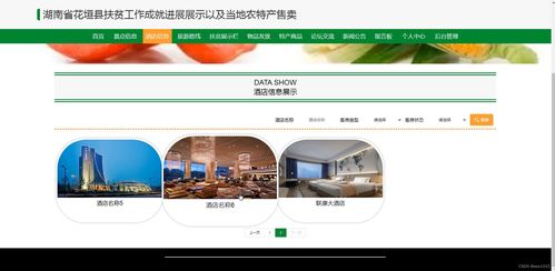 湖南省花垣縣扶貧工作成就與農(nóng)特產(chǎn)電商系統(tǒng)設計與開發(fā)